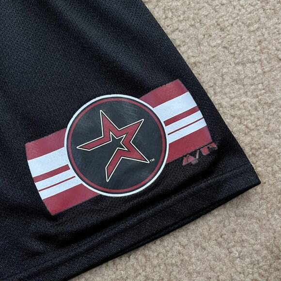 Vintage Houston Astros Majestic Black Mesh Athletic Shorts Size Medium - Picture 2 of 6